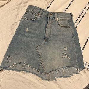 Zara jean skirt super cute!!
